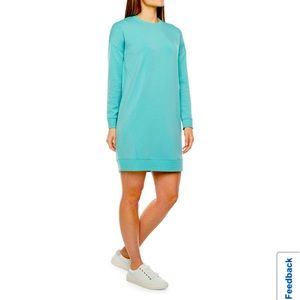 New Long Sleeve Sweatshirt Dress